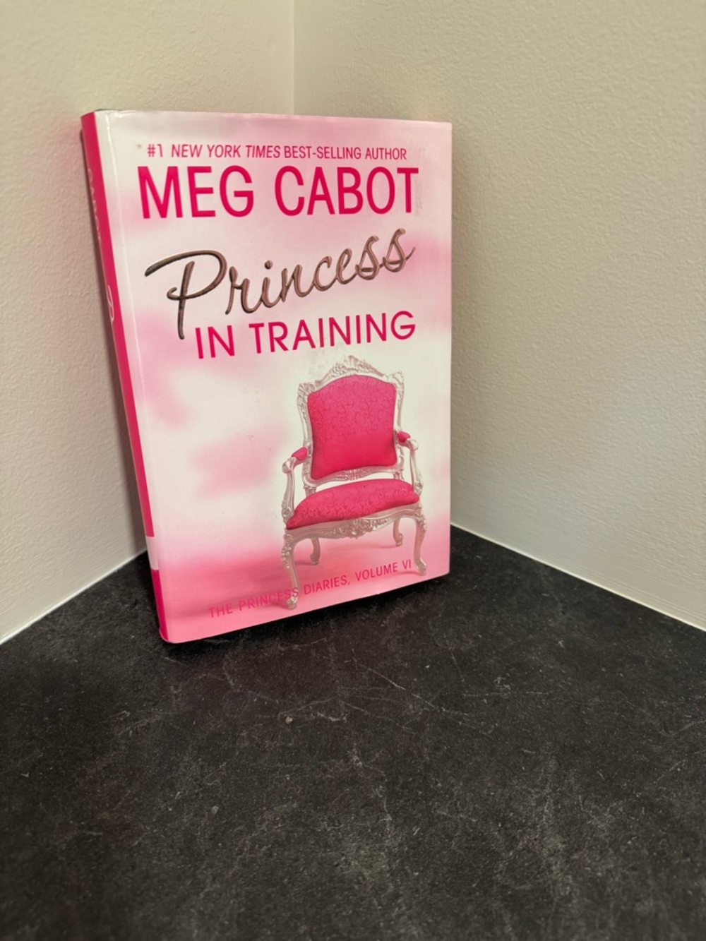 Meg Cabot "Princess in Training" Hardback - Pink Cover
